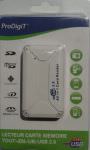 ProDigit Lecteur Multi-cartes OTG et USB