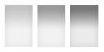 LEE FILTERS - Kit de 3 Filtres densité neutre DEGRADE SOFT 100 mm ( ND 0.3, 0.6, 0.9 )