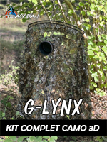TRAGOPAN - Complete CAMO 3D KIT G-LYNX