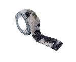 TRAGOPAN - Cinta autoadhesiva y reposicionable - camuflaje para nieve (4,5 m x 2,5 cm)