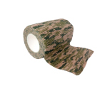 TRAGOPAN - Self-gripping tape, repositionable - grassland camouflage (4.5m x 7.5cm)
