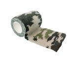 TRAGOPAN - Cinta autoadhesiva y reposicionable - camuflaje snow (4,5 m x 7,5 cm)